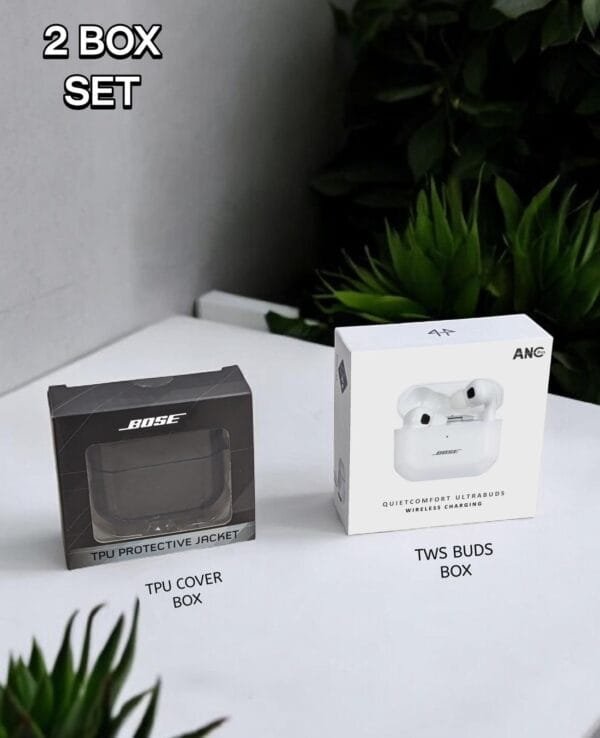 BOSS Q U I E T COM FORT ULTRABUDS
*A N C :*
