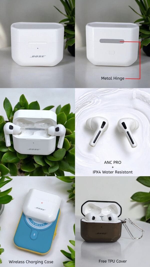 BOSS Q U I E T COM FORT ULTRABUDS
*A N C :*