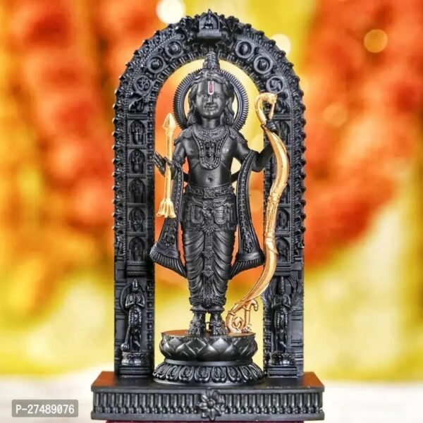 Ram Lalla Ayodhya Murti for Mandir Pooja Decoration Ram lala Idol Statue Showpiece Decor Sculpture for Gift 7inch marble