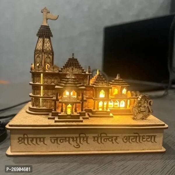 Haridwar Divine Hand Carved Wooden Floral Design Book Holder - Bookrest - Holder Rehal for Religious Holy Books