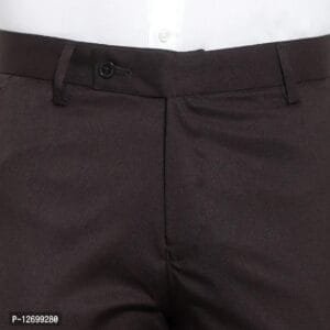 Mens Formal Regular Fit Cotton Blend Trouser