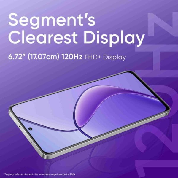 realme 12x 5G (Twilight Purple, 128 GB)  (6 GB RAM)