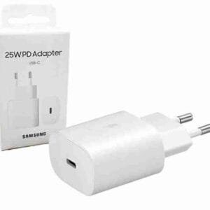 SAMSUNG Original 25W, Type C Power Adaptor compatible for all Samsung Devices (Super Fast Charge 3.0)  (White)