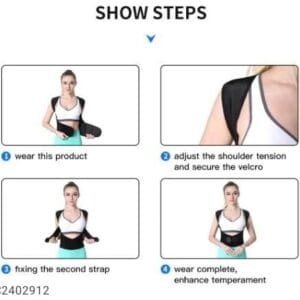 Adjustable Back Posture Corrector/ Slouching Relieve Pain Belt Women Men