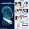 Trendy Personal Mini USB Bladeless Neck Fan Handfree Neck Fan Outdoors And Indoor Activities Rechargeable Fan 360 Rotation Nack Fan USB Fan (Multicolor)
