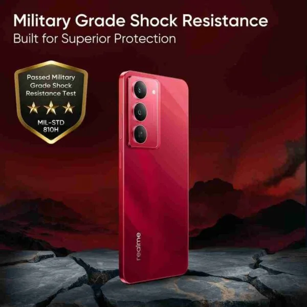 Realme 14x 5G (Jewel Red, 128 GB)  (6 GB RAM)