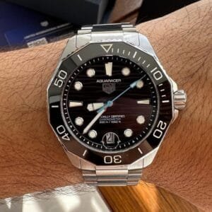 TAG HEUER GMT*
TAG Heuer Aquaracer Professional 300 Automatic Men’s Collection Available Now & Ready To Ship Same Day