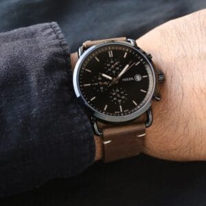 ✅ *Fossil's The Black Commuter collection will make an impeccable impression.* ✅