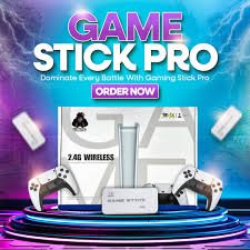 2.4G Wireless Gaming Controller with Game Stick (2 Controller, 1 Game Stick) Limited Edition  (Code in the Box - for PC)
