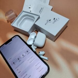 ANC APPLE AIRPODS 4TH Generation  MADE IN USA WITH  VOLUME CONTROL UP DOWN LIKE ORIGINAL