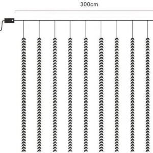 LED Vine String Lights – Artificial Green Leaf Garland Fairy Lights for Home, Bedroom & Party Décor