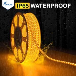 Forus LED rope light is a decorative lighting product designed for both indoor and outdoor use. The light features a "Plug & Play" design for easy installation and is available in different lengths.
