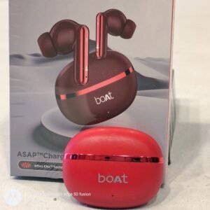 the boAt Nirvana Truly Wireless Earbuds, designed for deep bass, crystal-clear sound, and long-lasting comfort.
