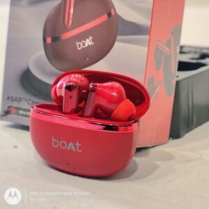 the boAt Nirvana Truly Wireless Earbuds, designed for deep bass, crystal-clear sound, and long-lasting comfort.