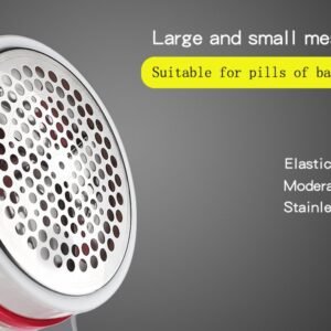 Nova Fabric Lint Remover | Rechargeable Clothes Fuzz Shaver | Stainless Steel Blades | For Sweaters, Jackets, Woollens, Sofa, Plush Toys & Blankets