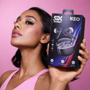 Sonikart NEO True Wireless Earbuds | Powerful Bass | Clear Calling Mic | Stylish Design | Long Battery Backup | Bluetooth Earbuds