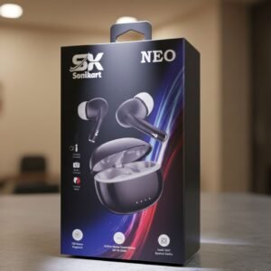 Sonikart NEO True Wireless Earbuds | Powerful Bass | Clear Calling Mic | Stylish Design | Long Battery Backup | Bluetooth Earbuds