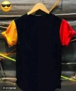 Alternative view of Elegant Cotton Blend Printed Round Neck Tees For Men