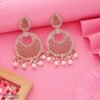 Gold Plated American Diamond Earrings For Women And Girls