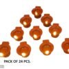 Led Brown Diya with Water Sensor (pack of 24)*