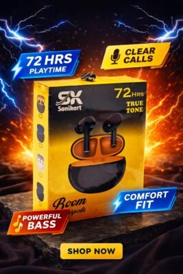 Sonikart Boom Earbuds – Premium Wireless Audio Experience